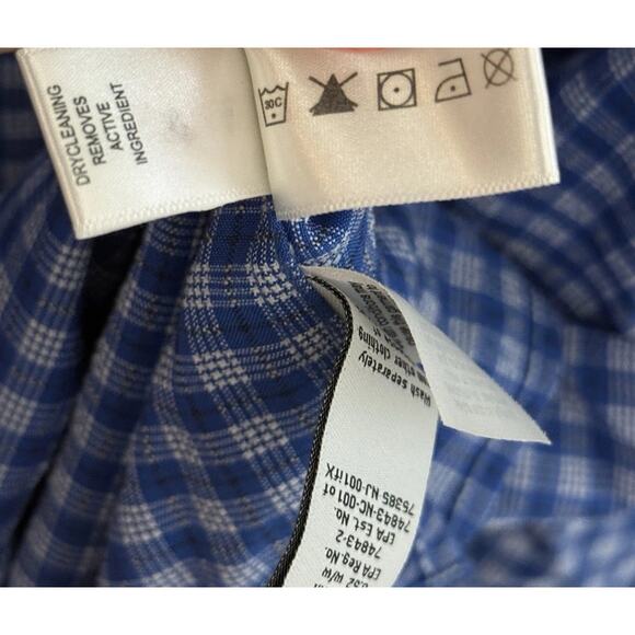 EXOFFICIO Buzz Off Insect Shield Shirt Men Large Plaid Vented Fishing Camping - Picture 10 of 16